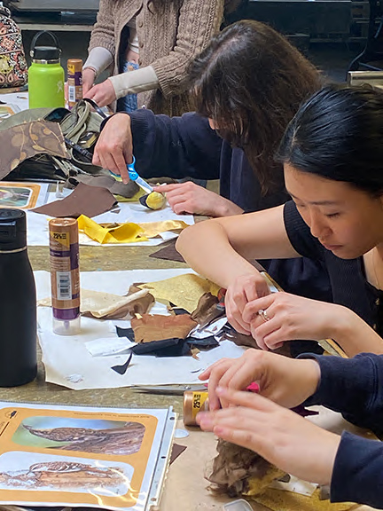 This workshop is a large-scale civic art project comprised of over 10,000 bird replicas made by the citizens of Chicago and beyond.