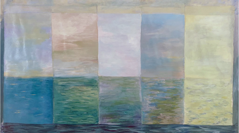 Exhibition Header for Rebecca Keller: All The Water That Ever Was Now Is