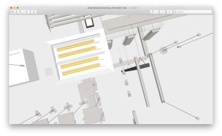a 3d rendering of different shapes