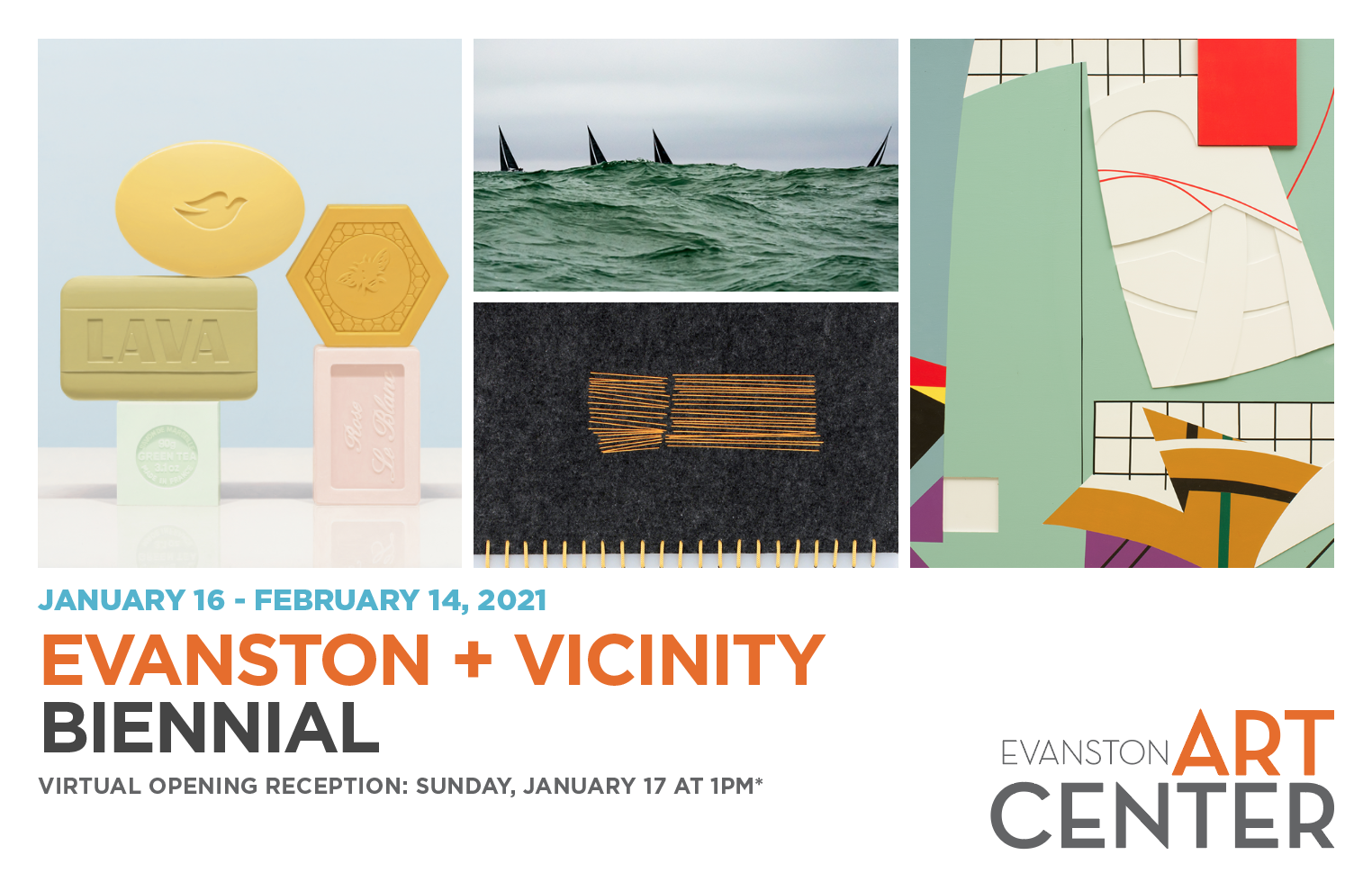Evanston + Vicinity Biennial Postcard