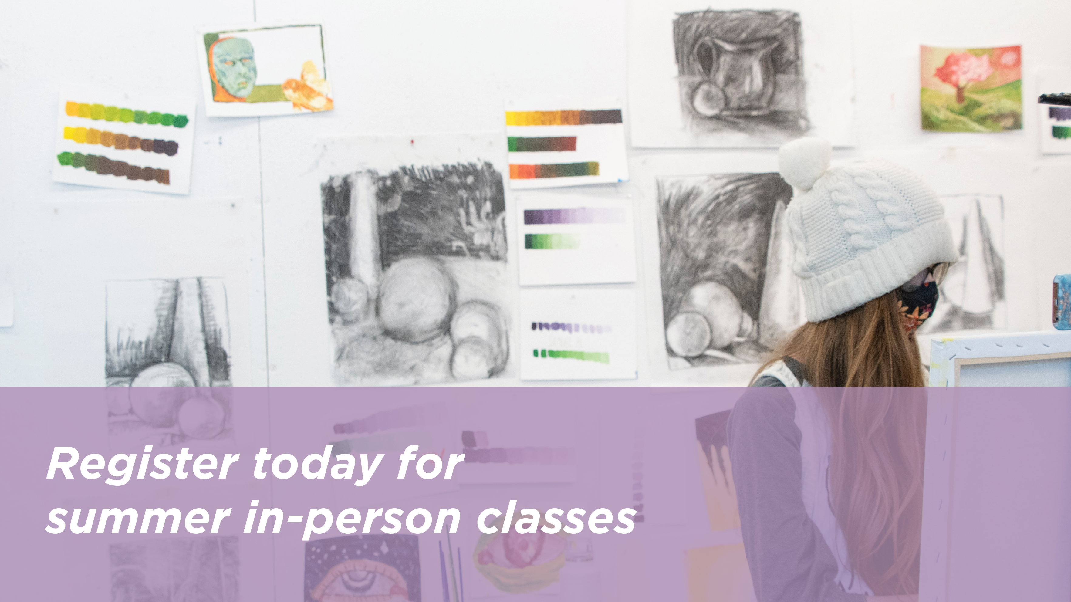 Register today for summer in person classes