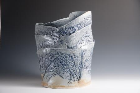 a ceramic vessel 